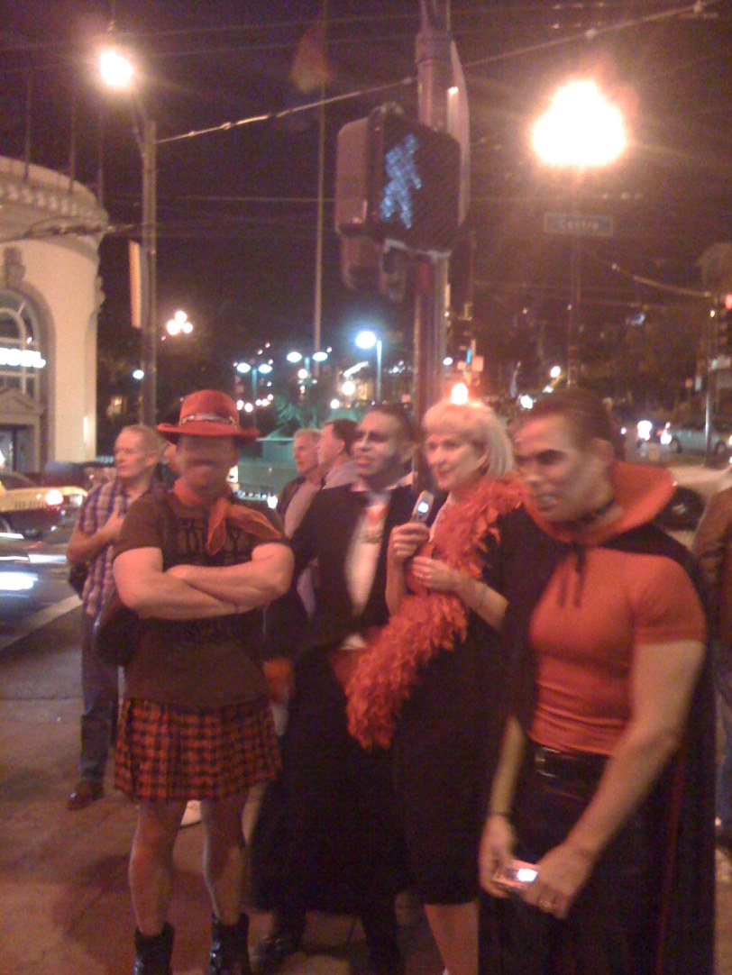 The Ghoulies hang out