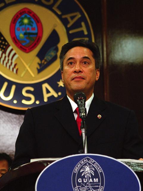 Guam Governor Felix Camacho