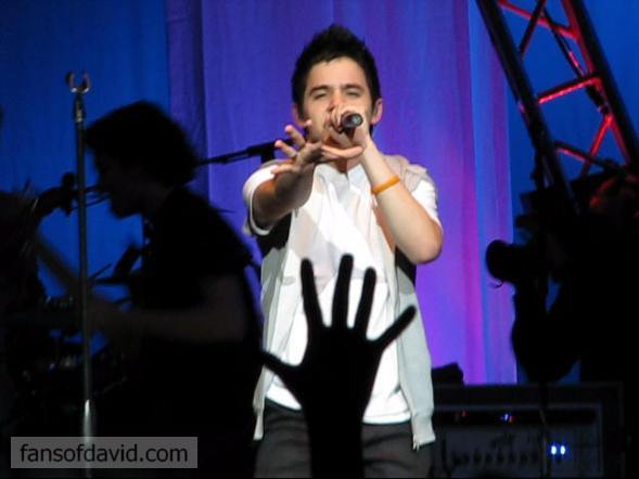 David Archuleta Sings Touch My Hand