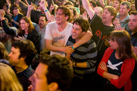 Jason Segel and Paul Rudd in I Love You Man