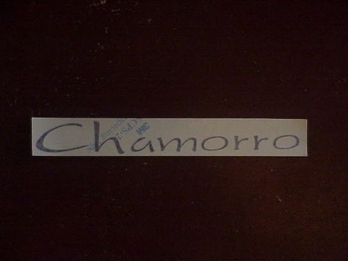 Chamorro Sticker Chamorro Sticker