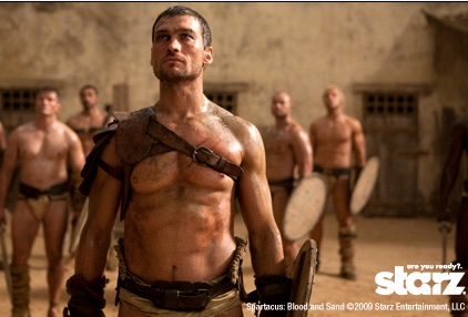 Andy Whitfield as Spartacus