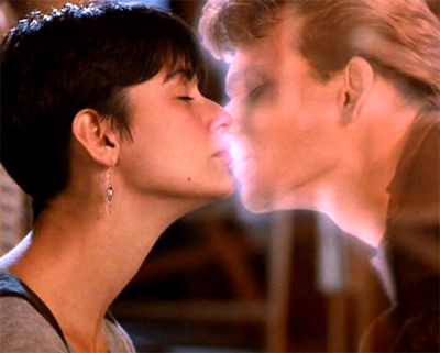 Demi Moore and Patrick Swayze in Ghost