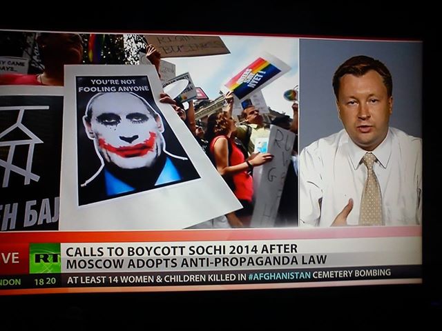 Nicolai Alekseev on Russia Today