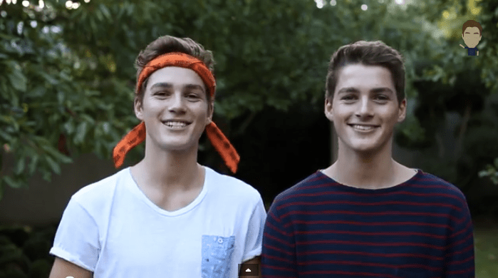 Twin Borthers Finn and Jack Harries