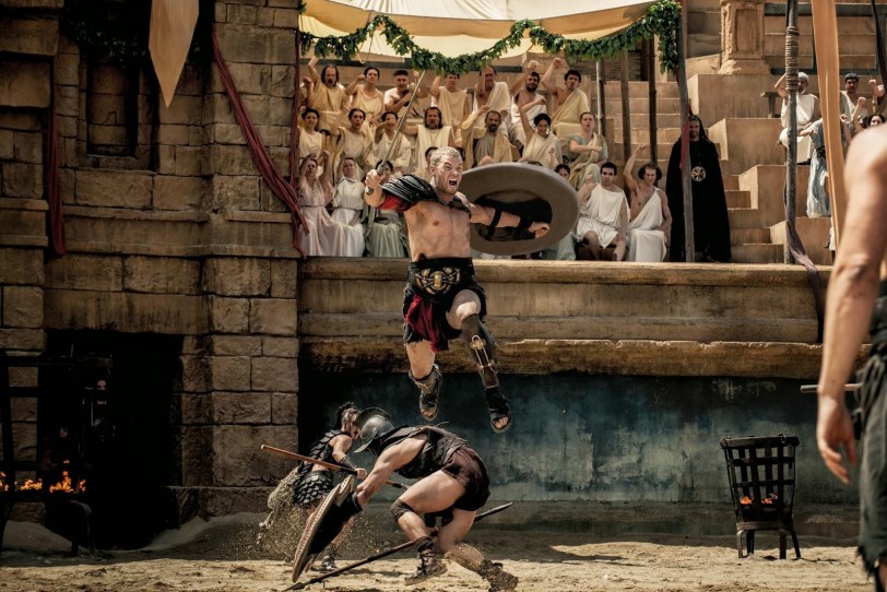 Fight scene from the Legend of Hercules with Kellan Lutz